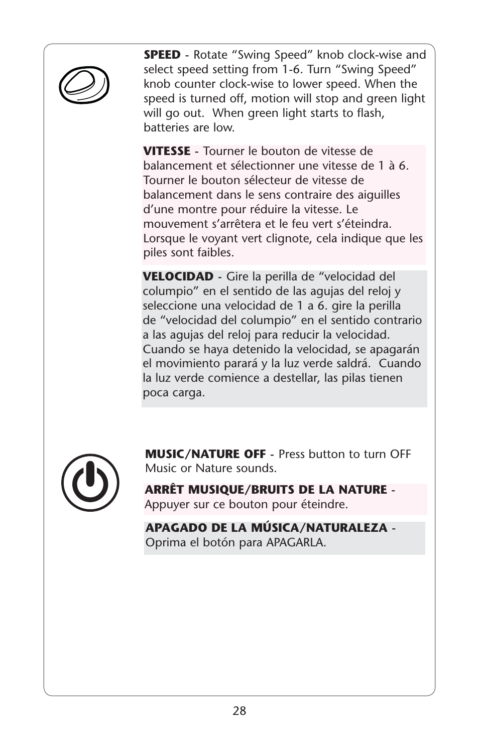 Graco Silhouette 1762256 User Manual | Page 28 / 40