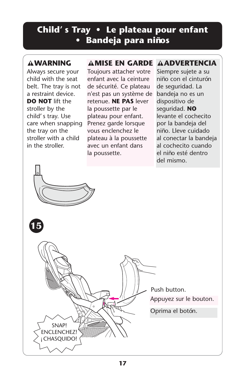 Graco 1760818 User Manual | Page 17 / 112