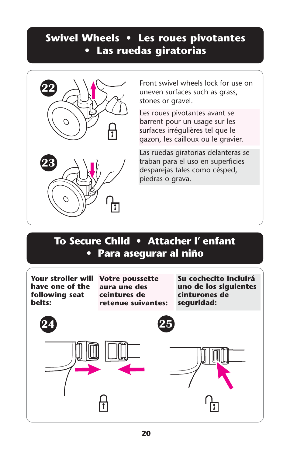 Graco 1760818 User Manual | Page 20 / 112
