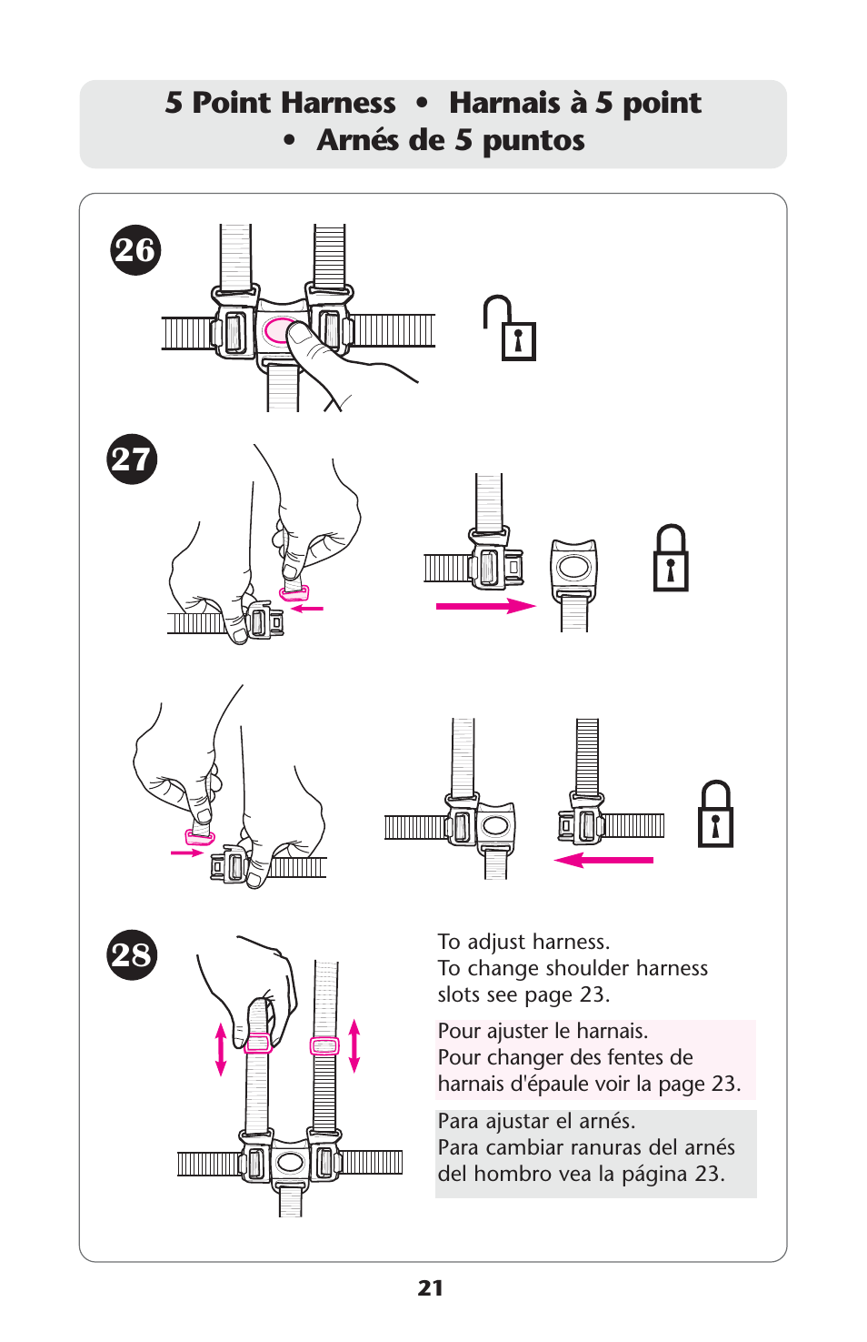Graco 1760818 User Manual | Page 21 / 112
