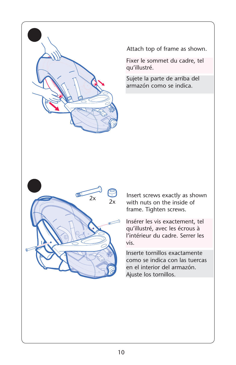 Graco Silhouette 1761304 User Manual | Page 10 / 44