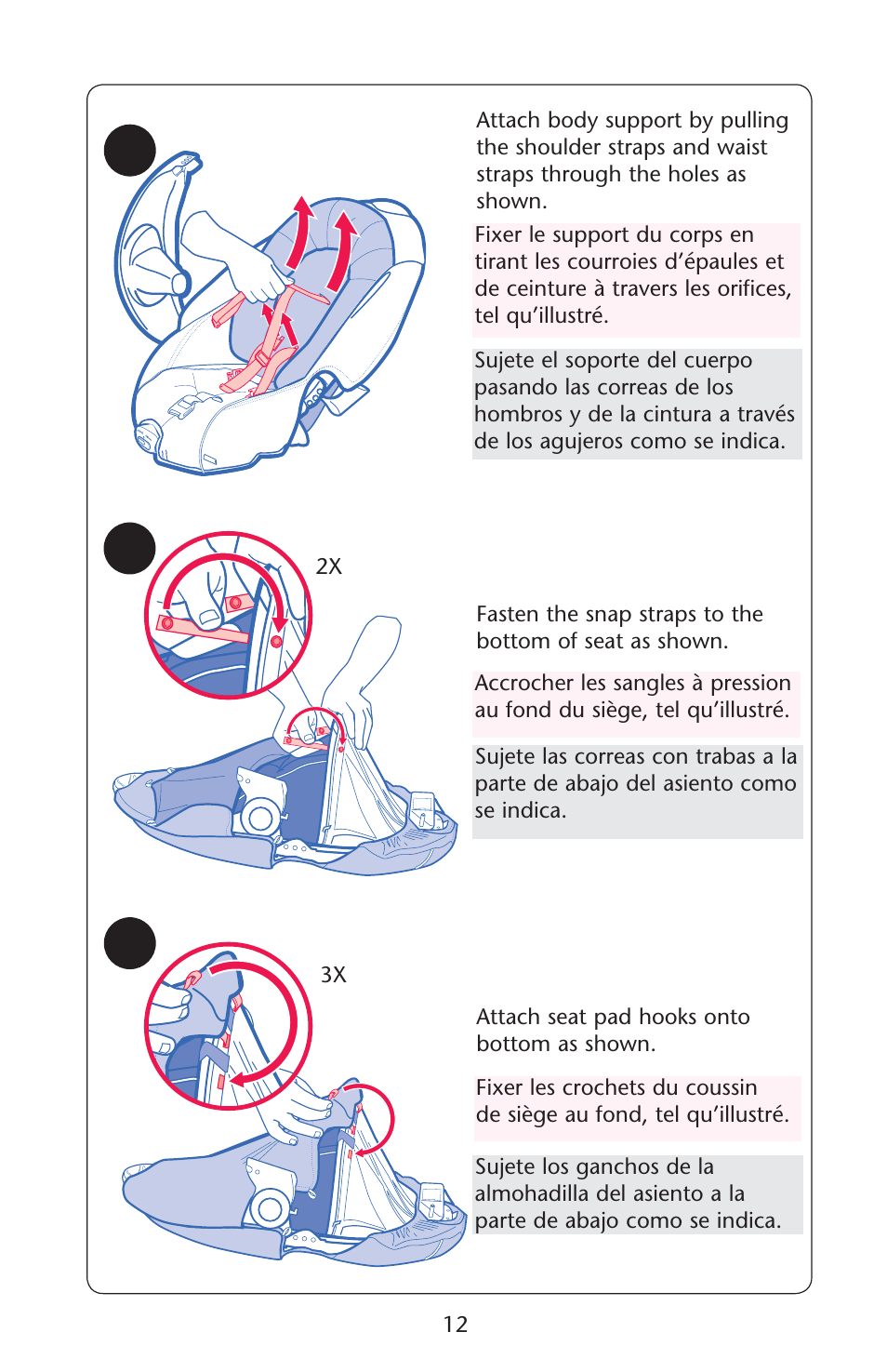 Graco Silhouette 1761304 User Manual | Page 12 / 44