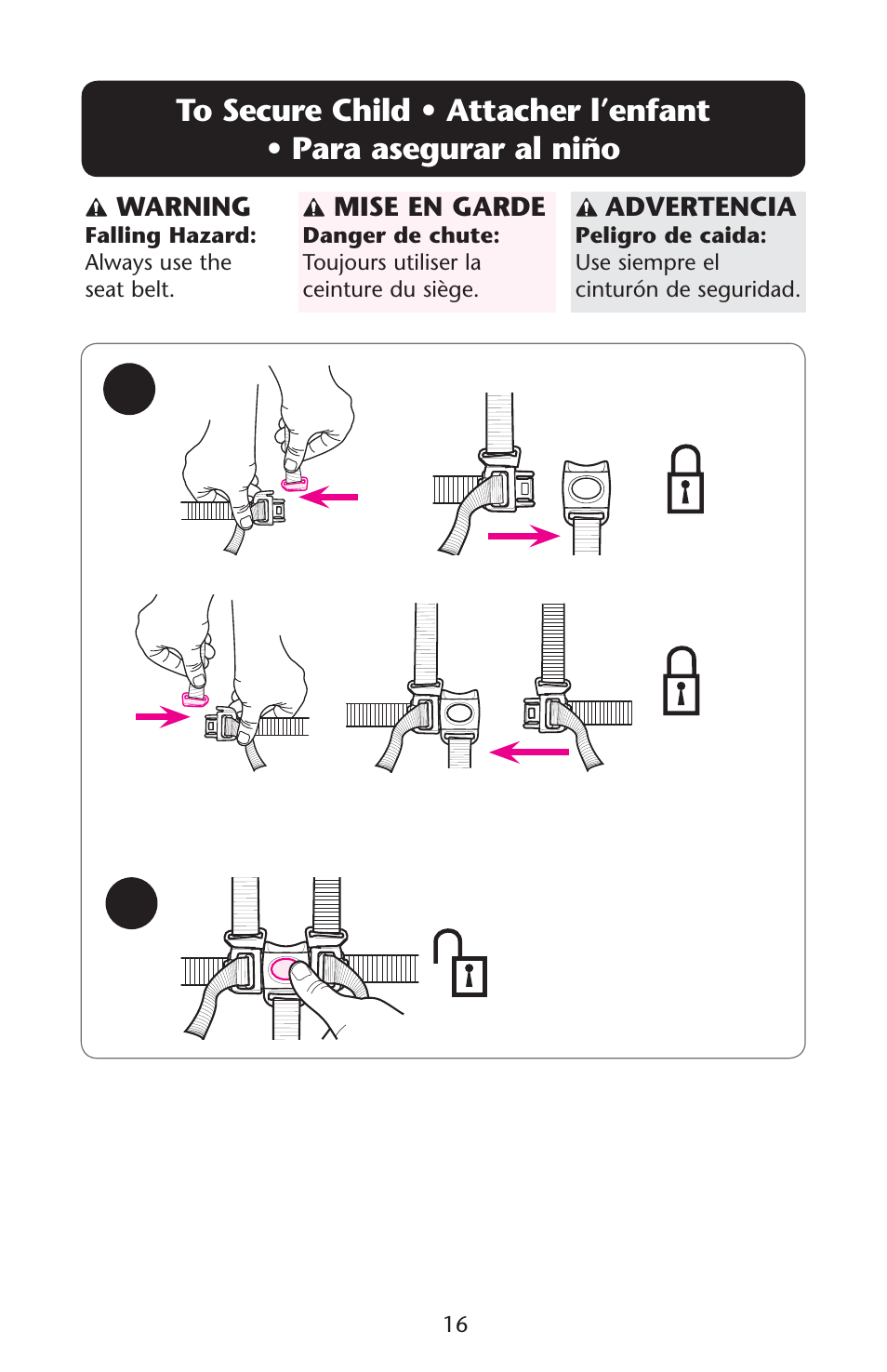 4o s | Graco Silhouette 1761304 User Manual | Page 16 / 44