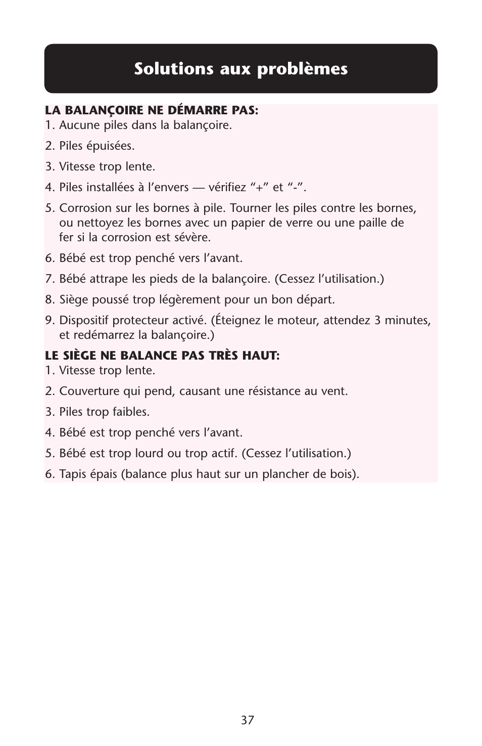 3olutions | Graco Silhouette 1761304 User Manual | Page 37 / 44