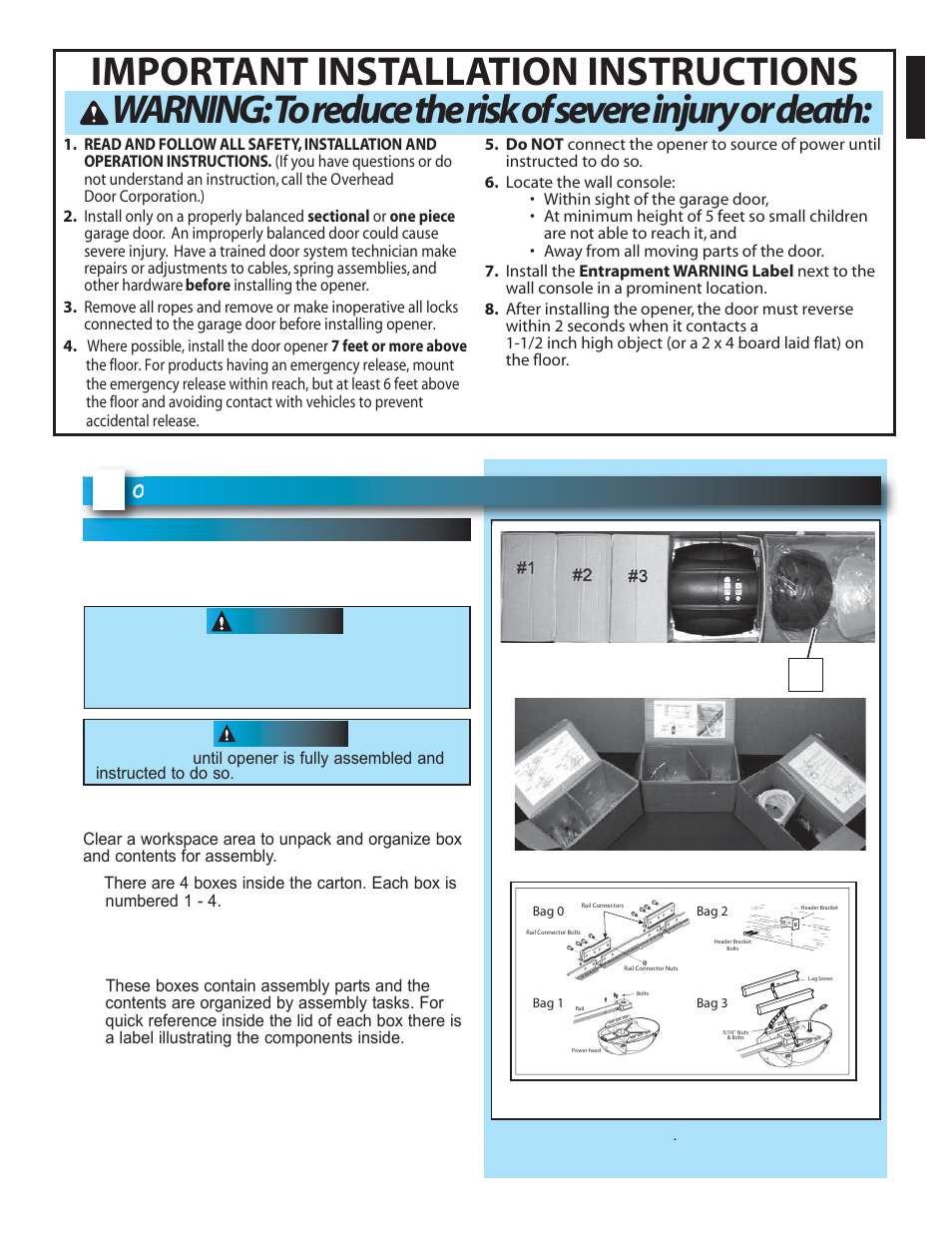 Genie Model 2022 User Manual | Page 9 / 30