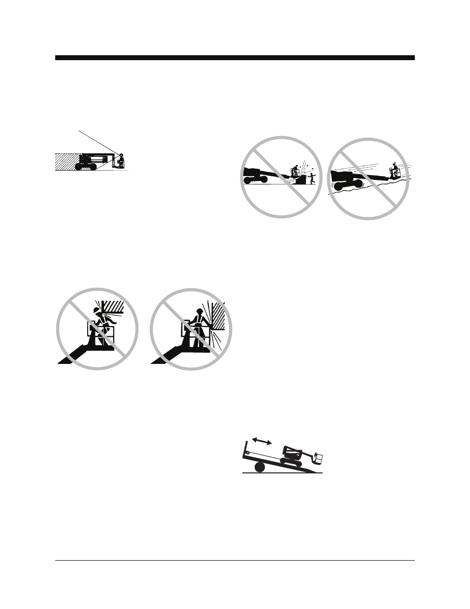 Collision hazards | Genie Z34N-2100 Z-34 User Manual | Page 7 / 36