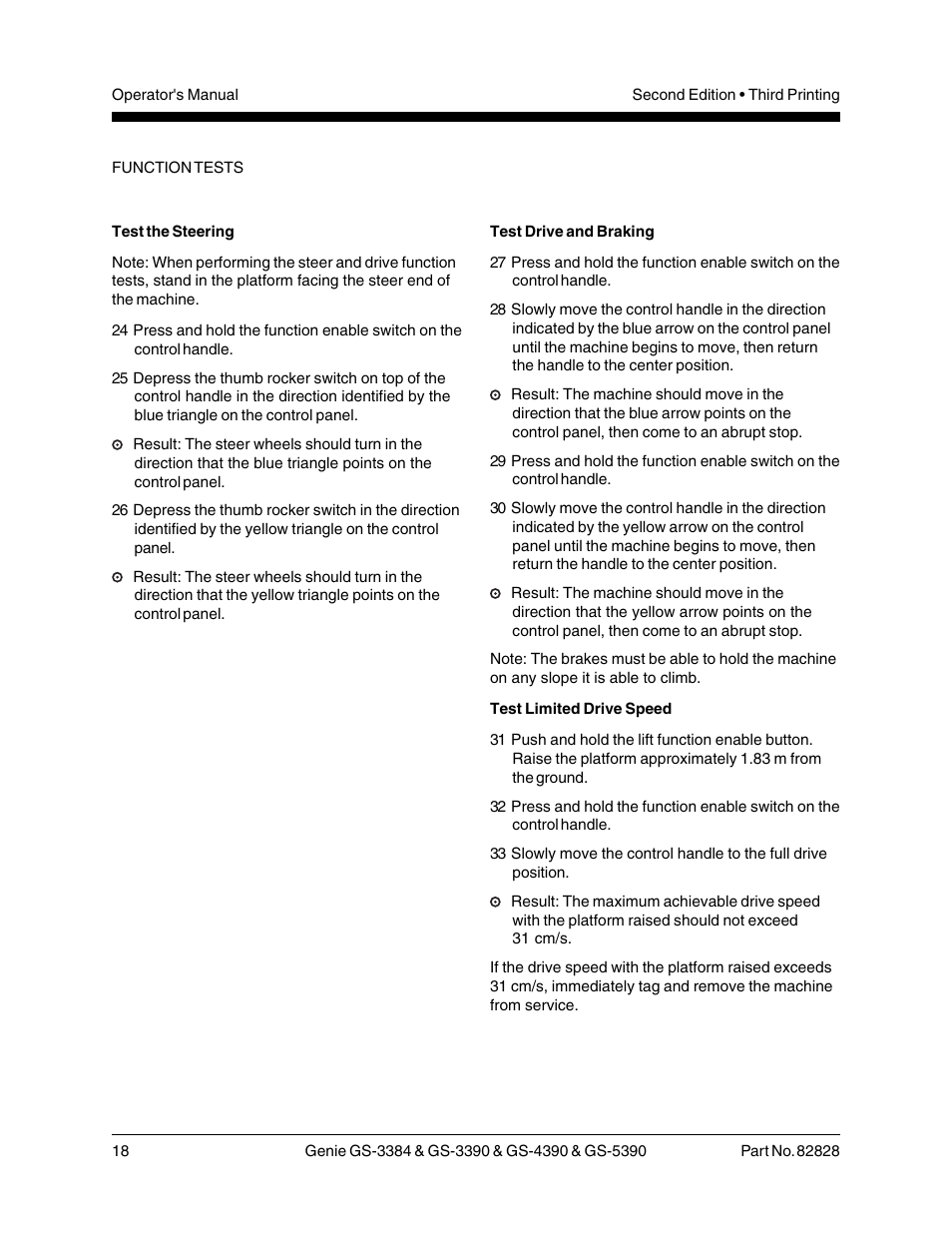 Genie GS-5390 User Manual | Page 20 / 36