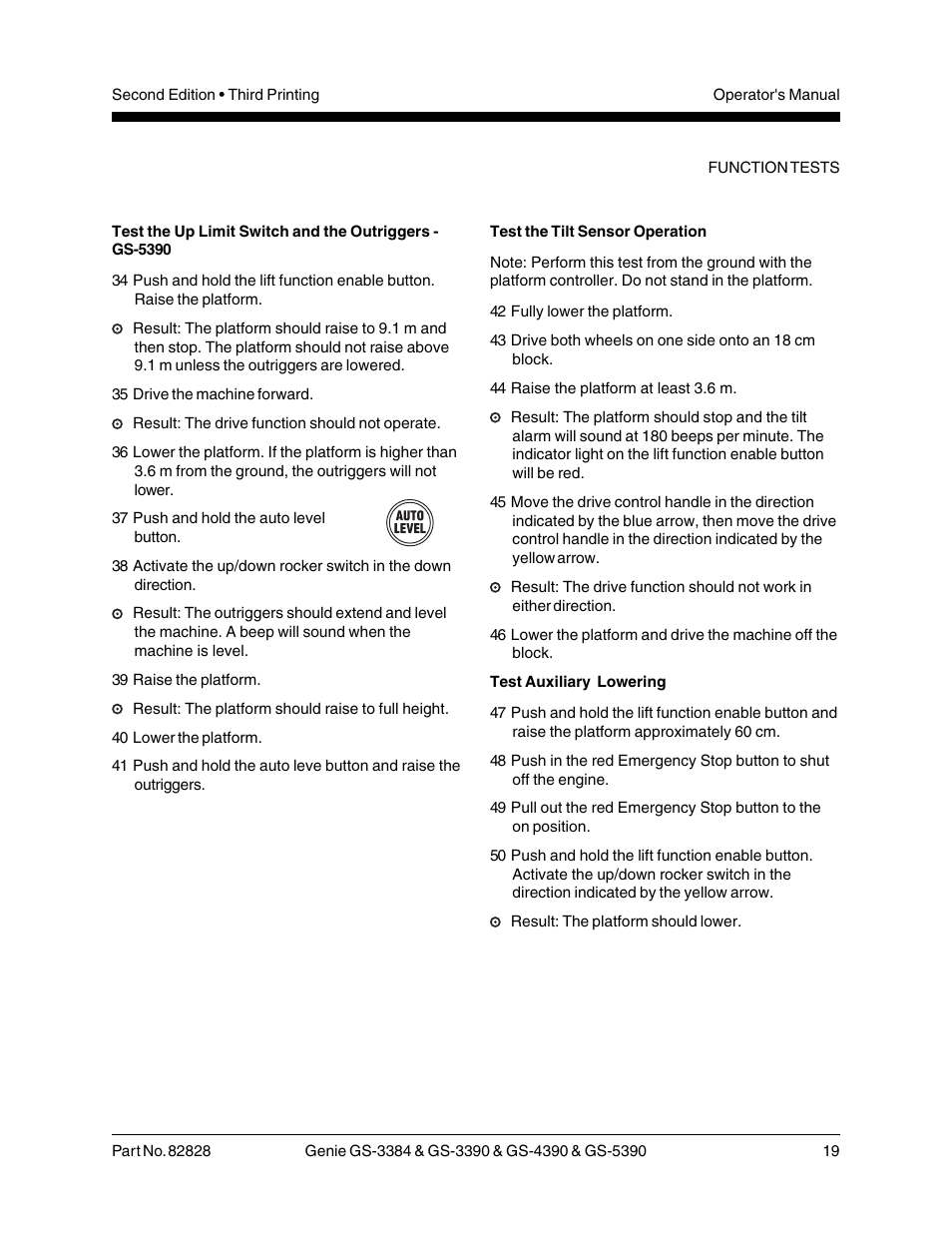 Genie GS-5390 User Manual | Page 21 / 36