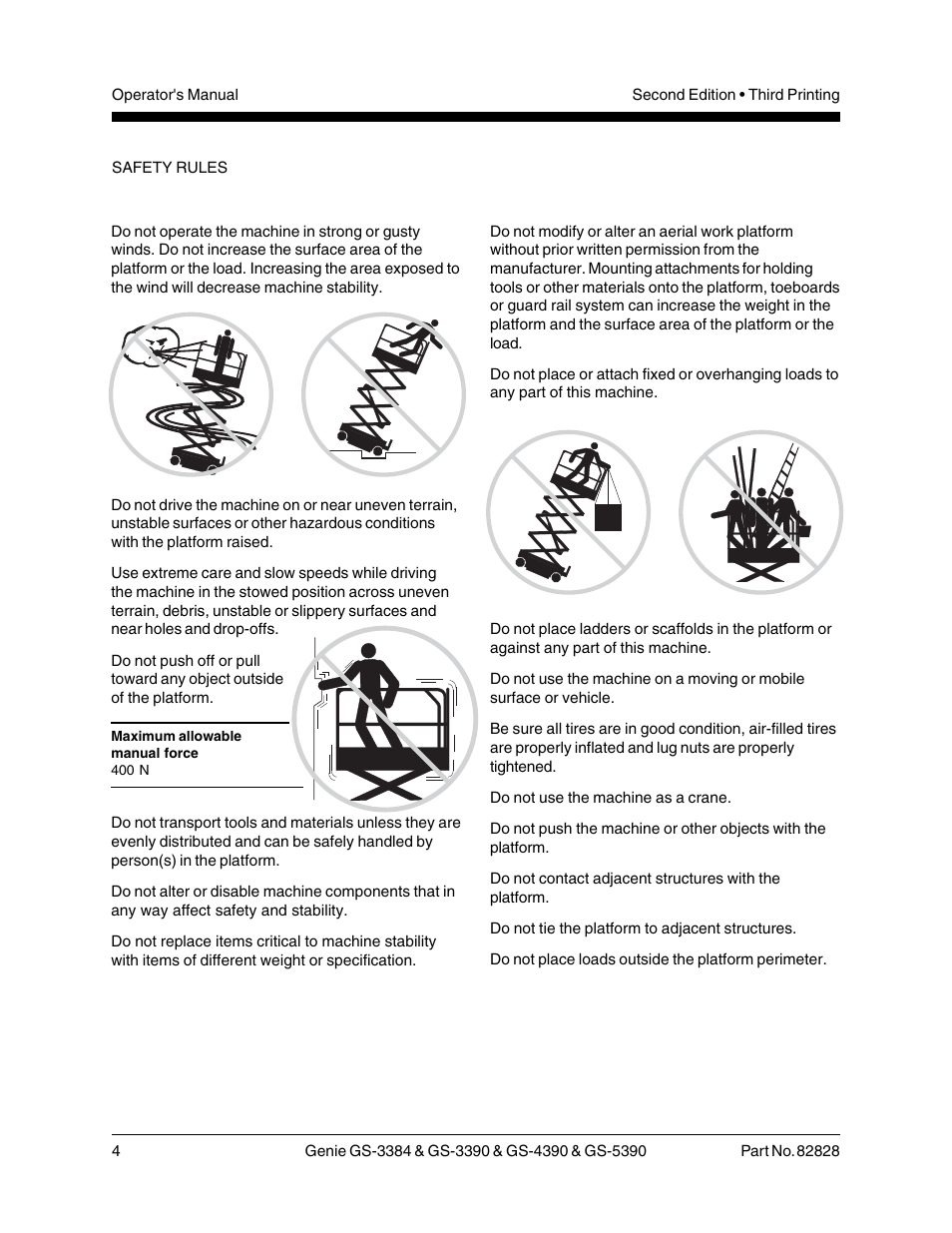 Genie GS-5390 User Manual | Page 6 / 36