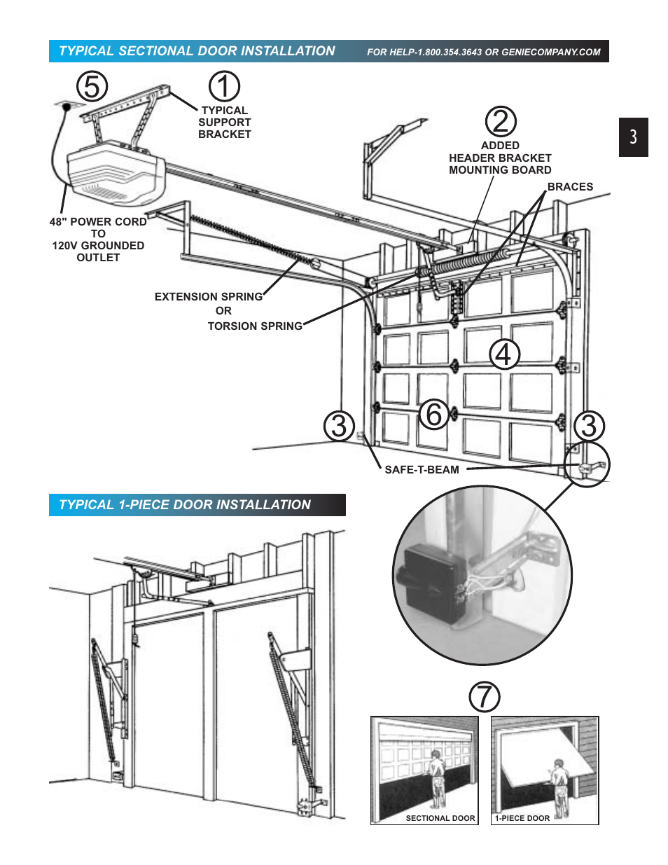 Genie 3452535556 GCG User Manual | Page 3 / 27