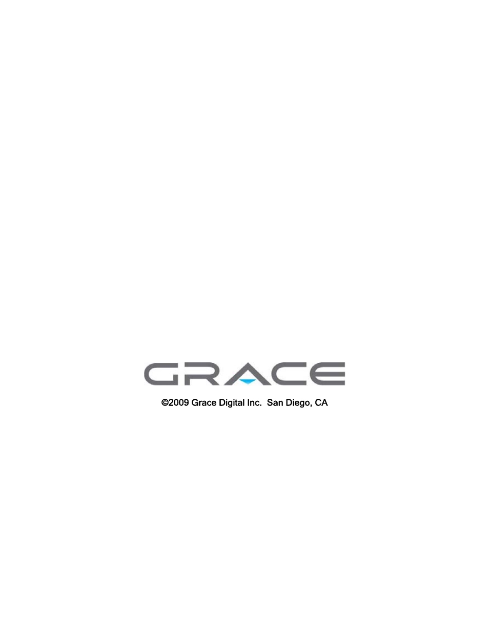 Grace Digital SOLO GDI-IRA500 User Manual | Page 51 / 51