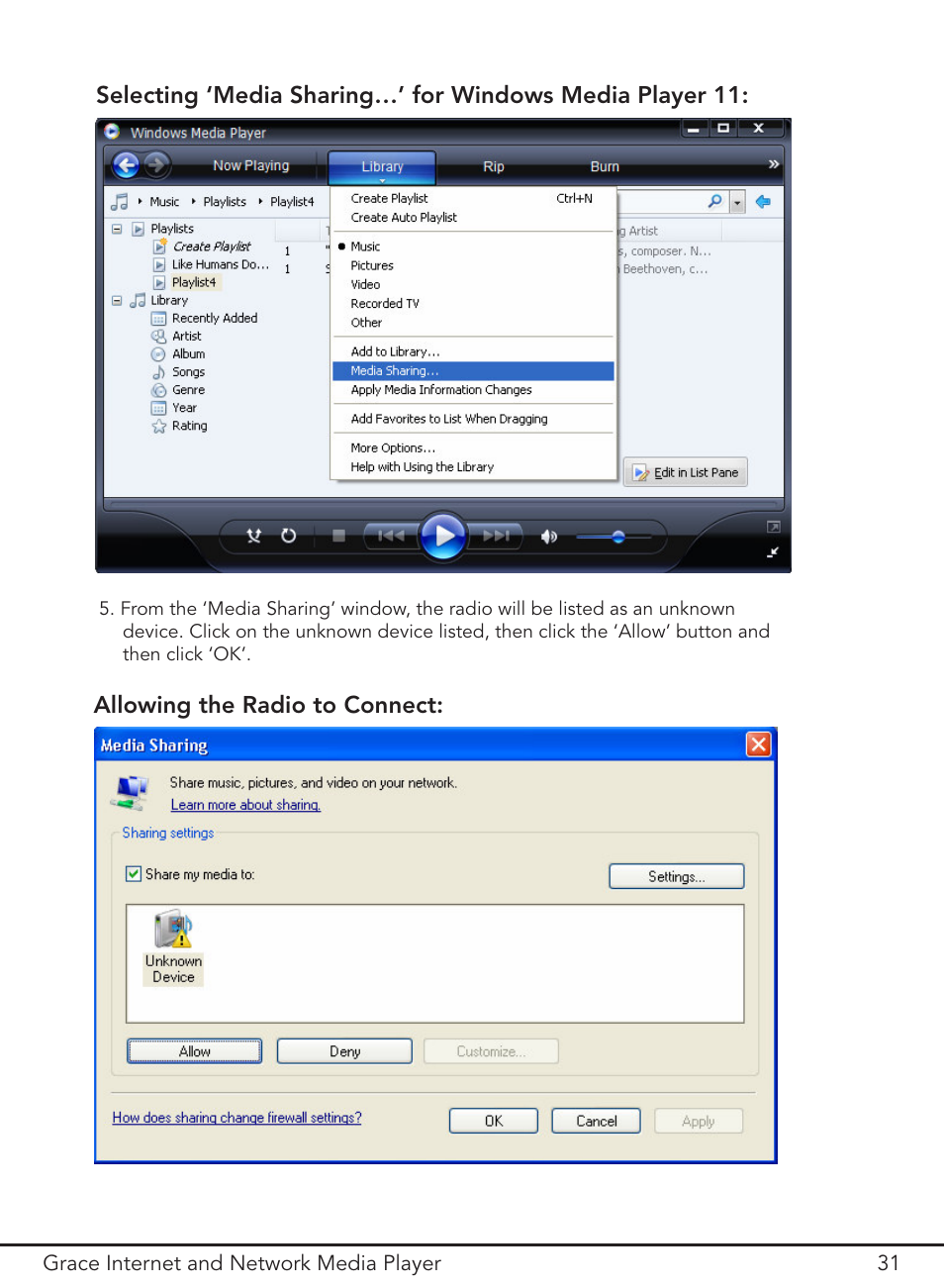 Grace Digital GDI-IR3000 User Manual | Page 31 / 44