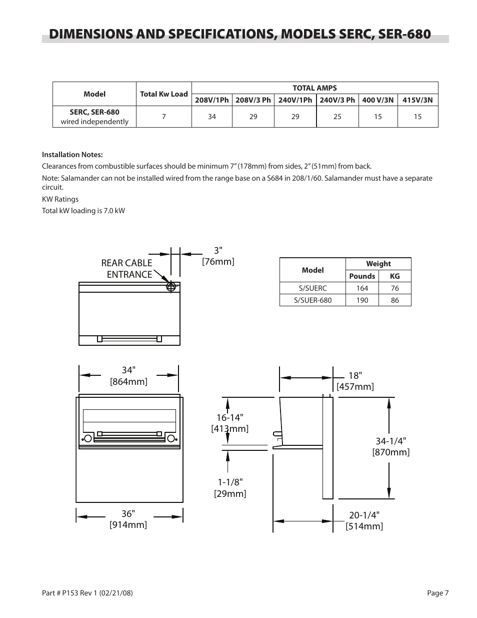 Garland SS680 User Manual | Page 7 / 20