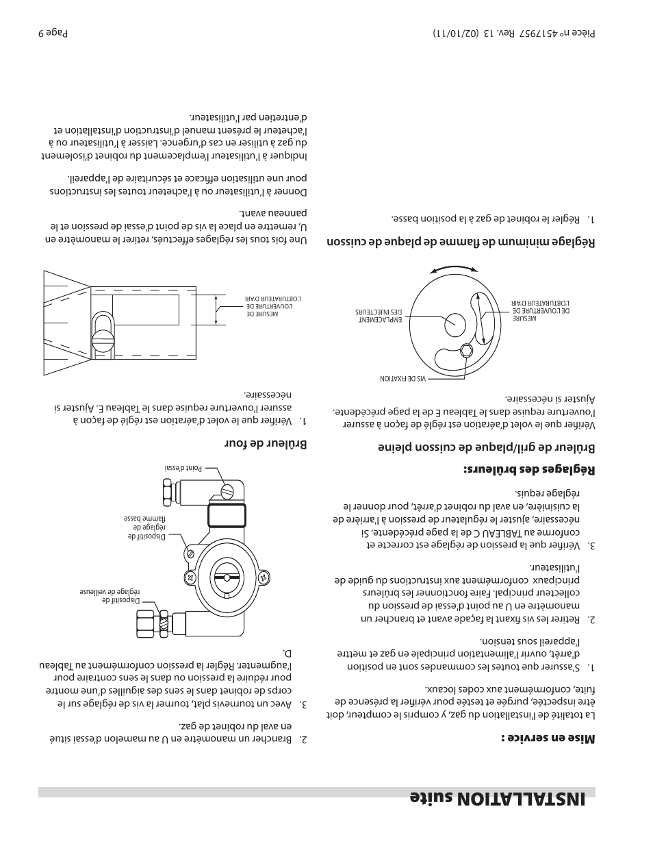 Install ation suite | Garland STW286A User Manual | Page 48 / 56