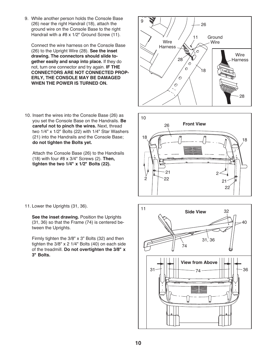Gold's Gym 550 User Manual | Page 10 / 32