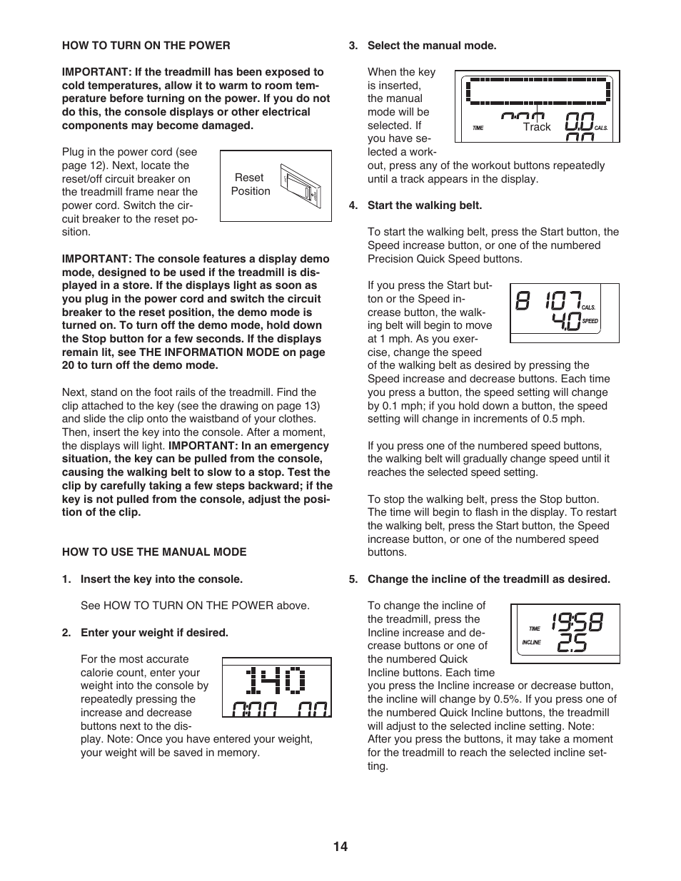 Gold's Gym 550 User Manual | Page 14 / 32