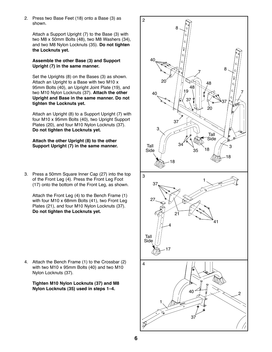 Gold's Gym XR15 GGBE14820 User Manual | Page 6 / 15