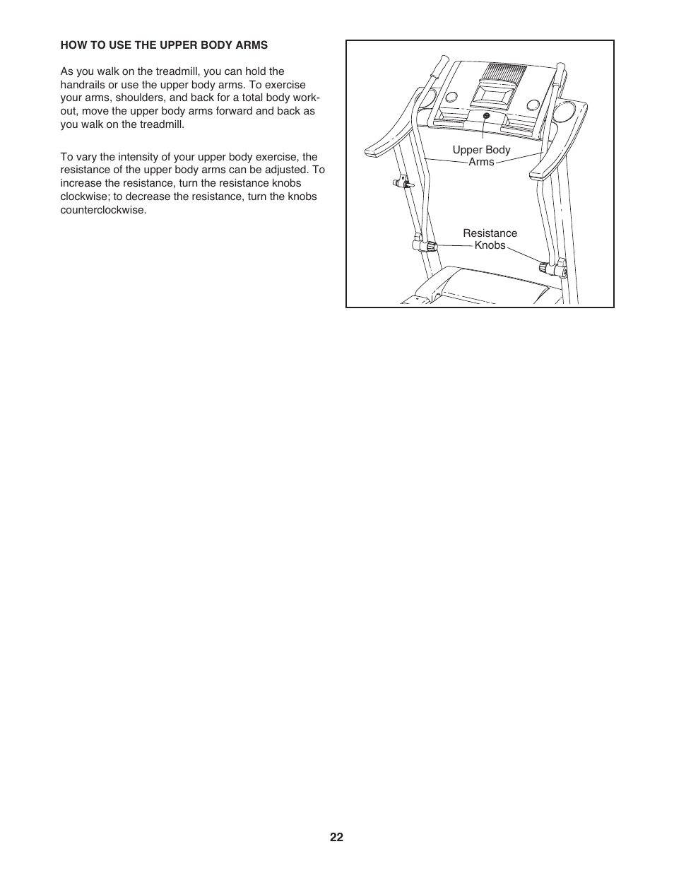 Gold's Gym Maxx Crosswalk 650 User Manual | Page 22 / 36