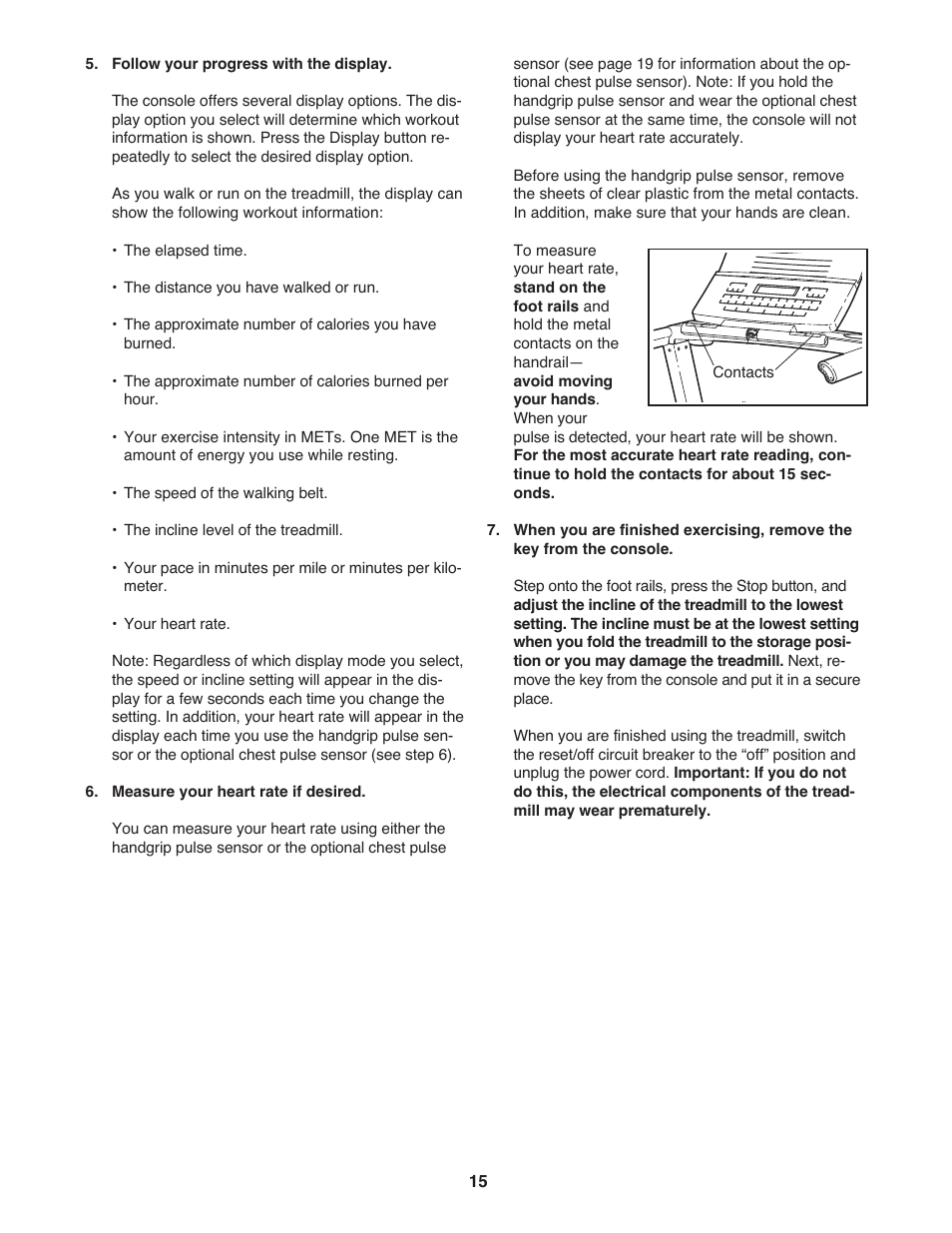 Gold's Gym GGTL90608.0 User Manual | Page 15 / 32