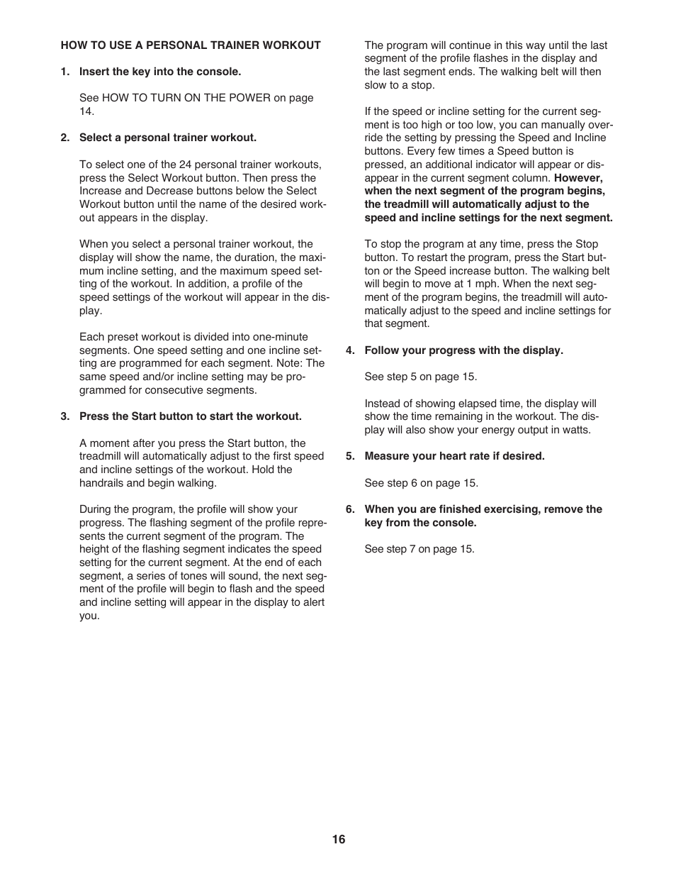 Gold's Gym GGTL90608.0 User Manual | Page 16 / 32
