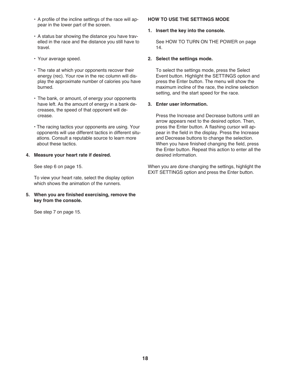 Gold's Gym GGTL90608.0 User Manual | Page 18 / 32