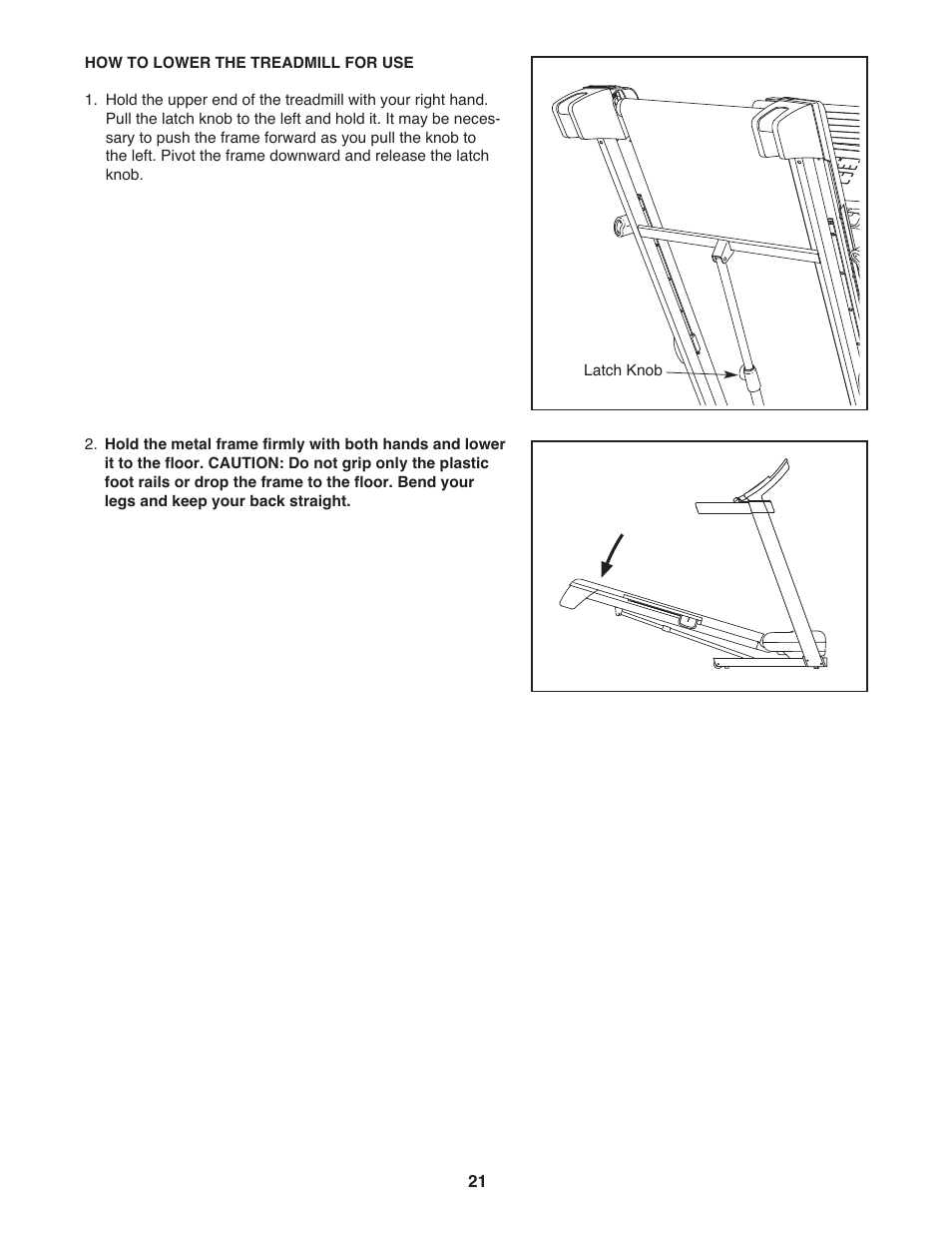 Gold's Gym GGTL90608.0 User Manual | Page 21 / 32