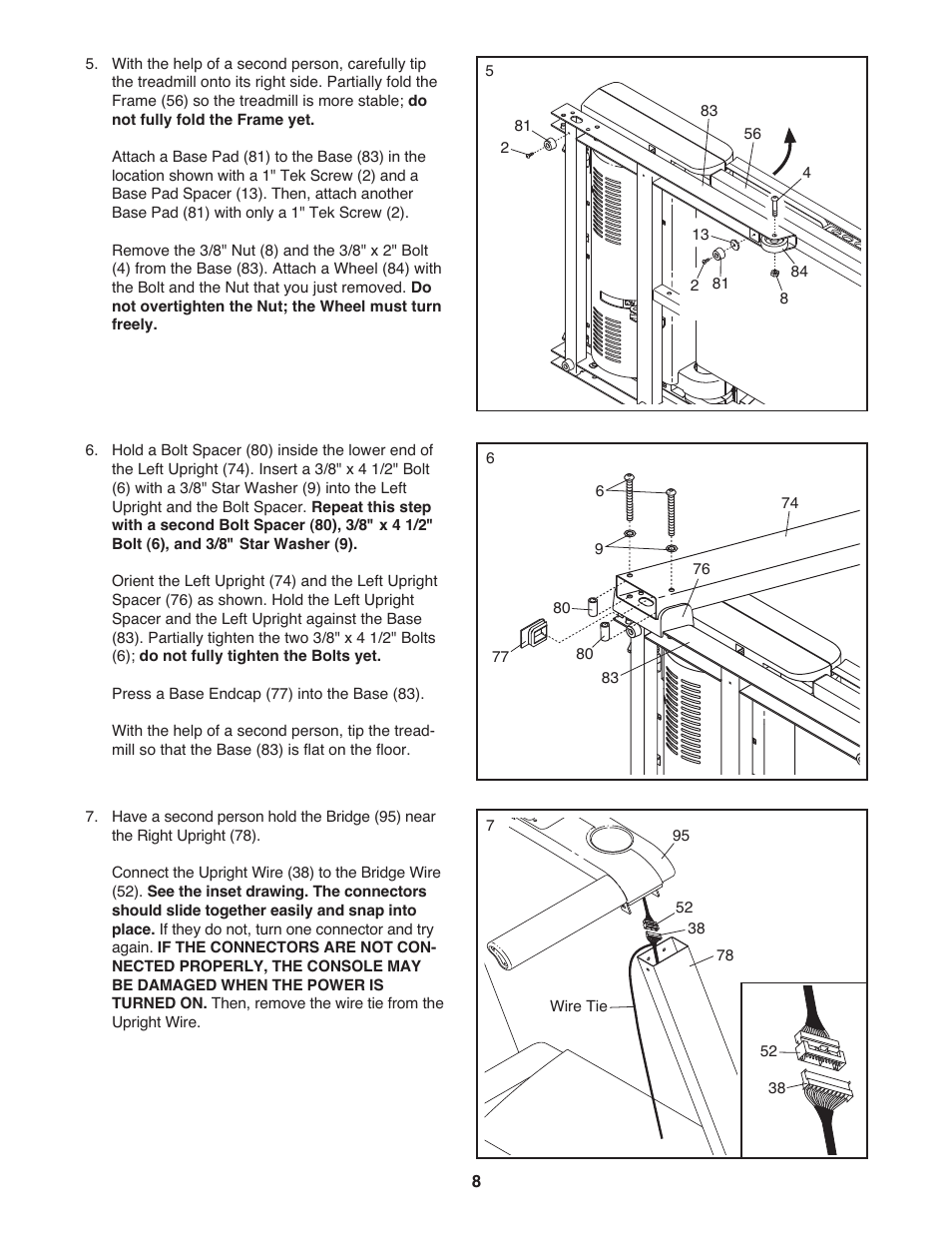 Gold's Gym GGTL90608.0 User Manual | Page 8 / 32