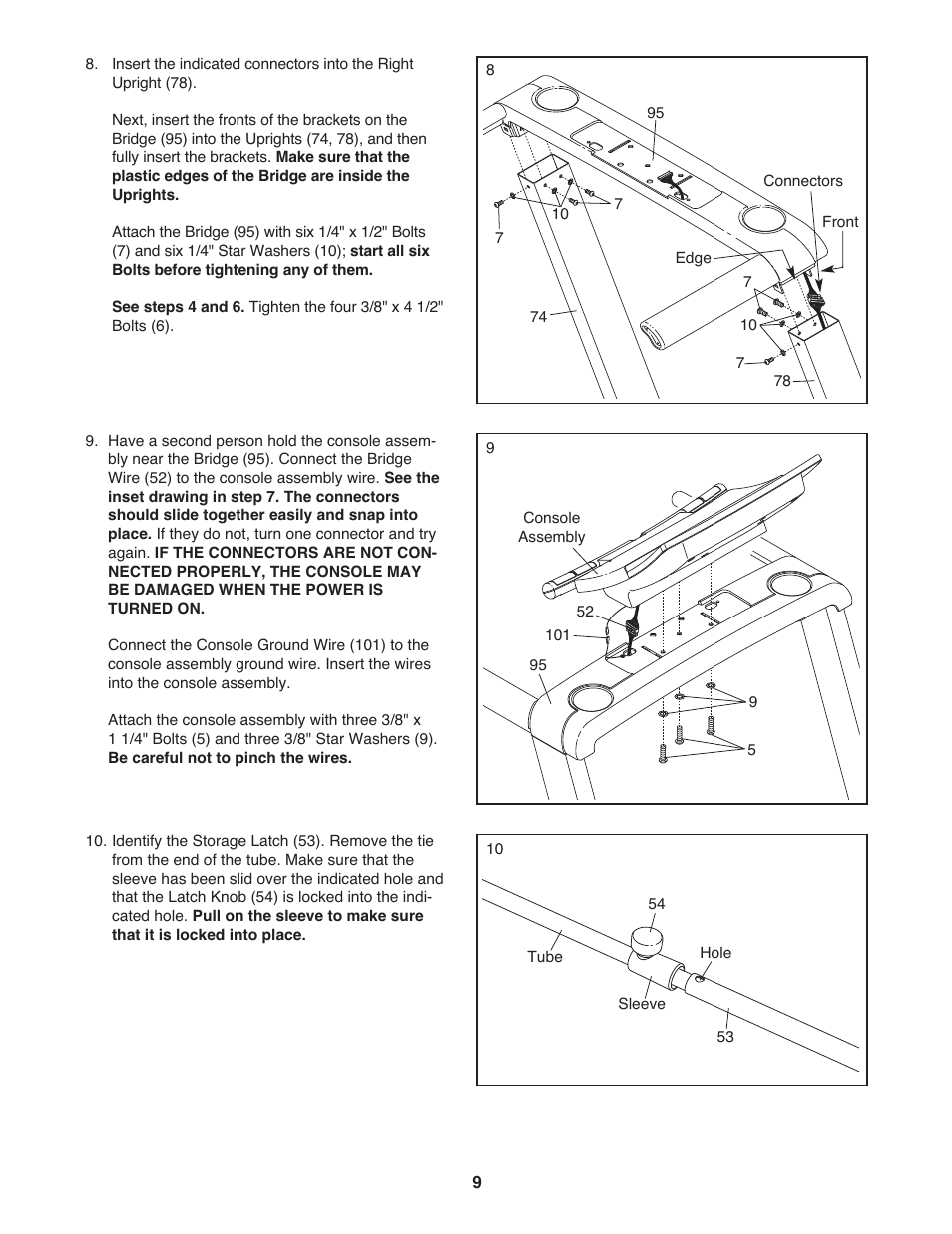 Gold's Gym GGTL90608.0 User Manual | Page 9 / 32