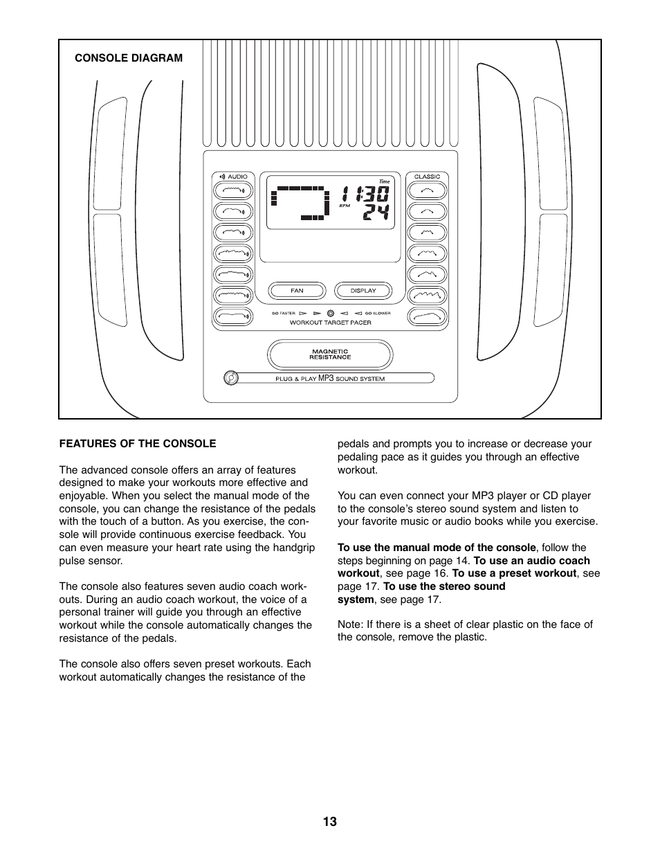 Gold's Gym 510 User Manual | Page 13 / 24