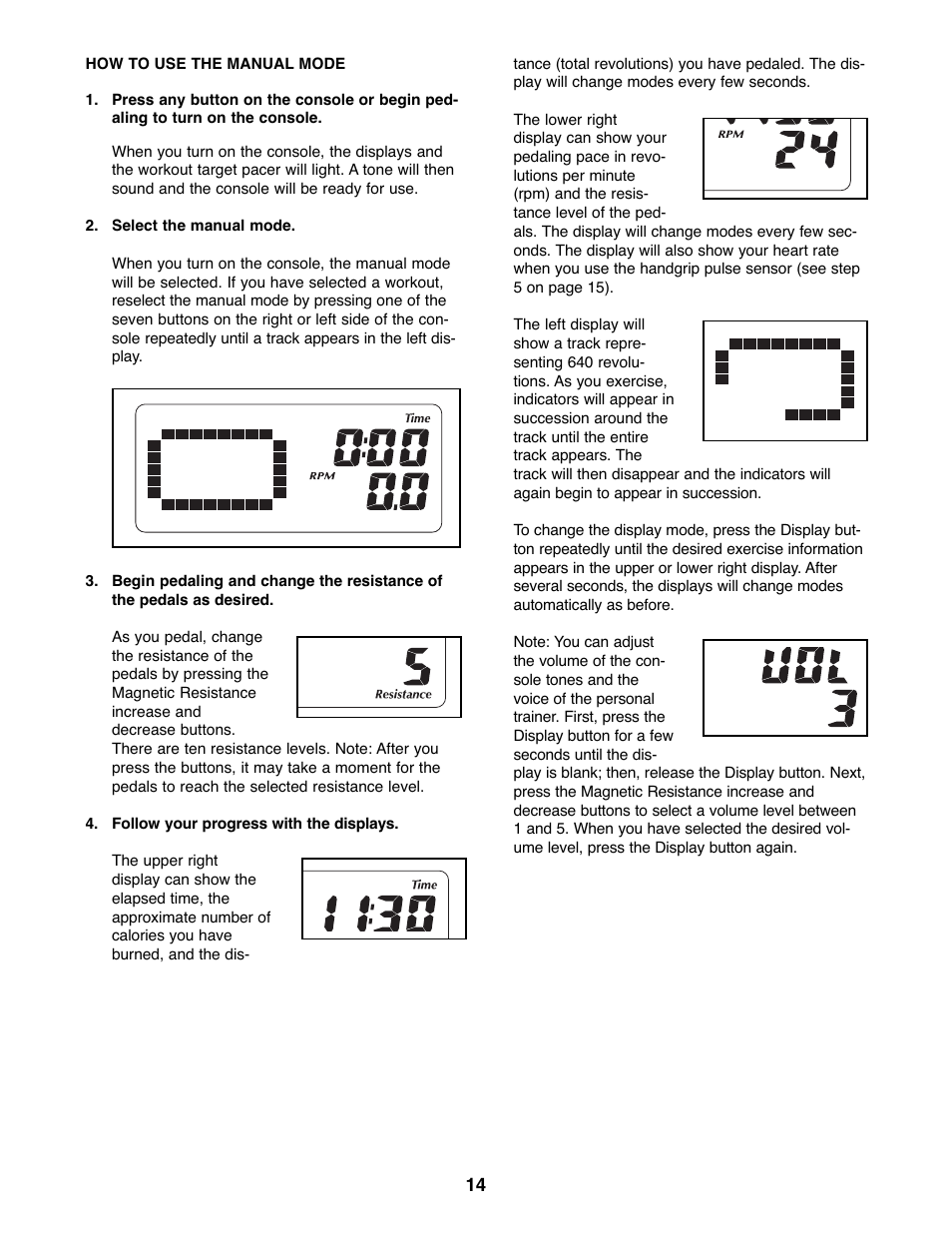 Gold's Gym GGEL60407.1 User Manual | Page 14 / 24