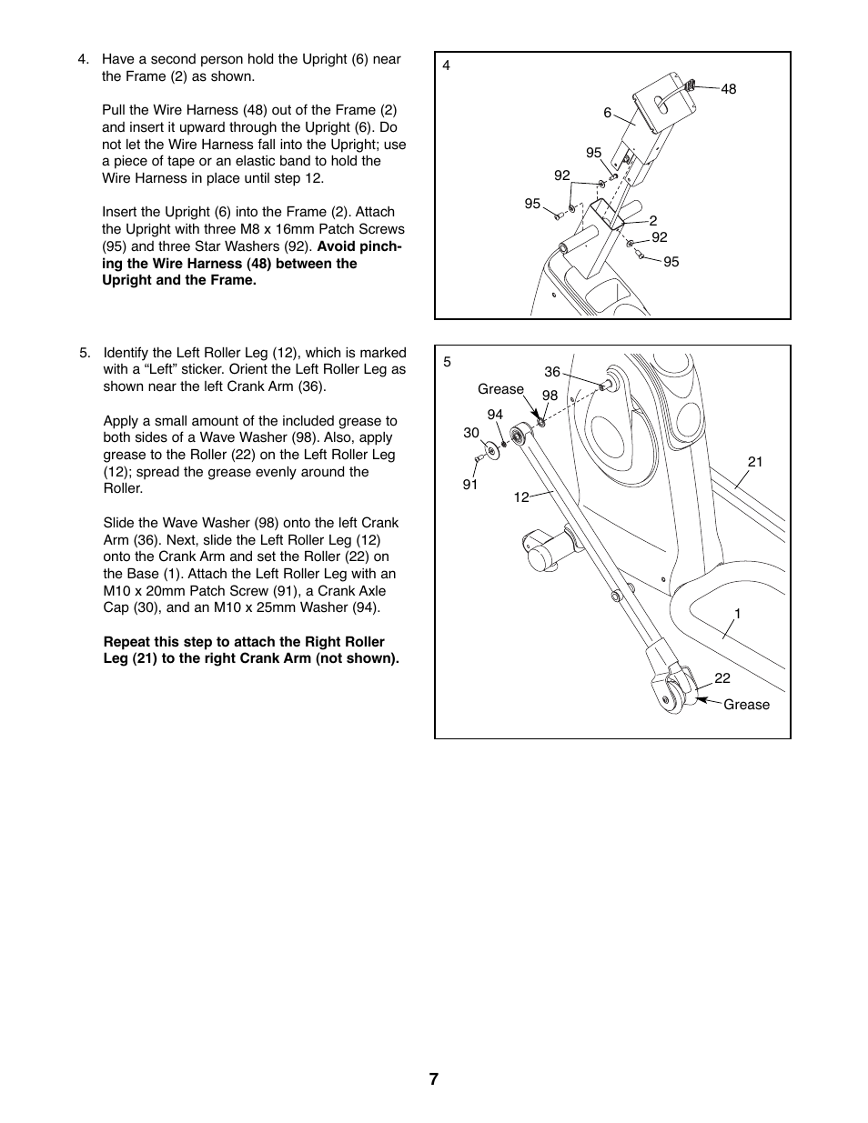 Gold's Gym GGEL60407.1 User Manual | Page 7 / 24