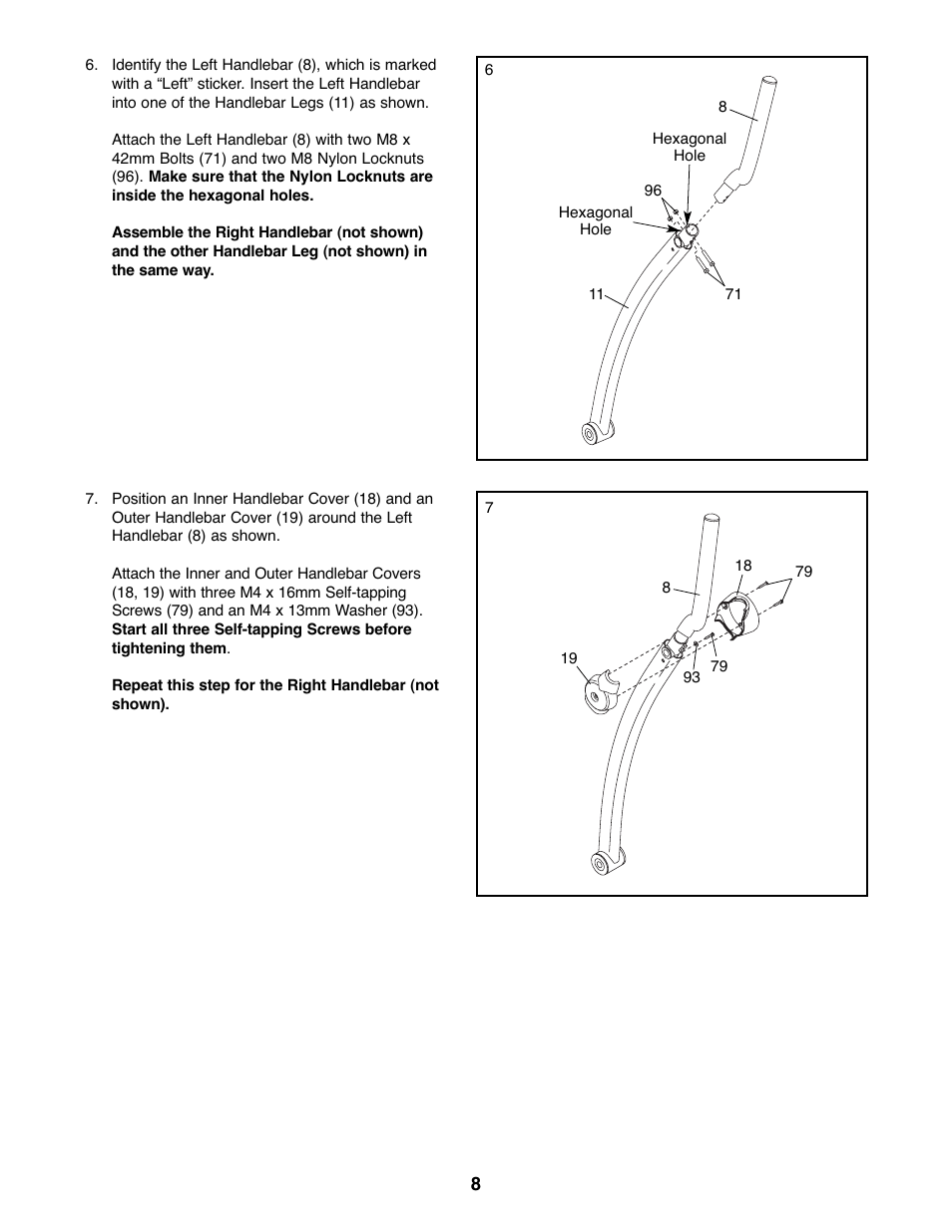 Gold's Gym GGEL60407.1 User Manual | Page 8 / 24