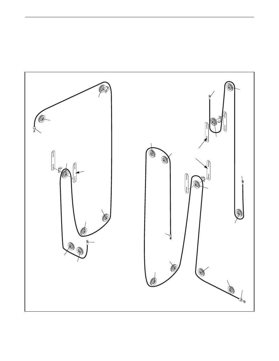 Cable diagrams | Gold's Gym XRT 75 GGSY69320 User Manual | Page 32 / 42