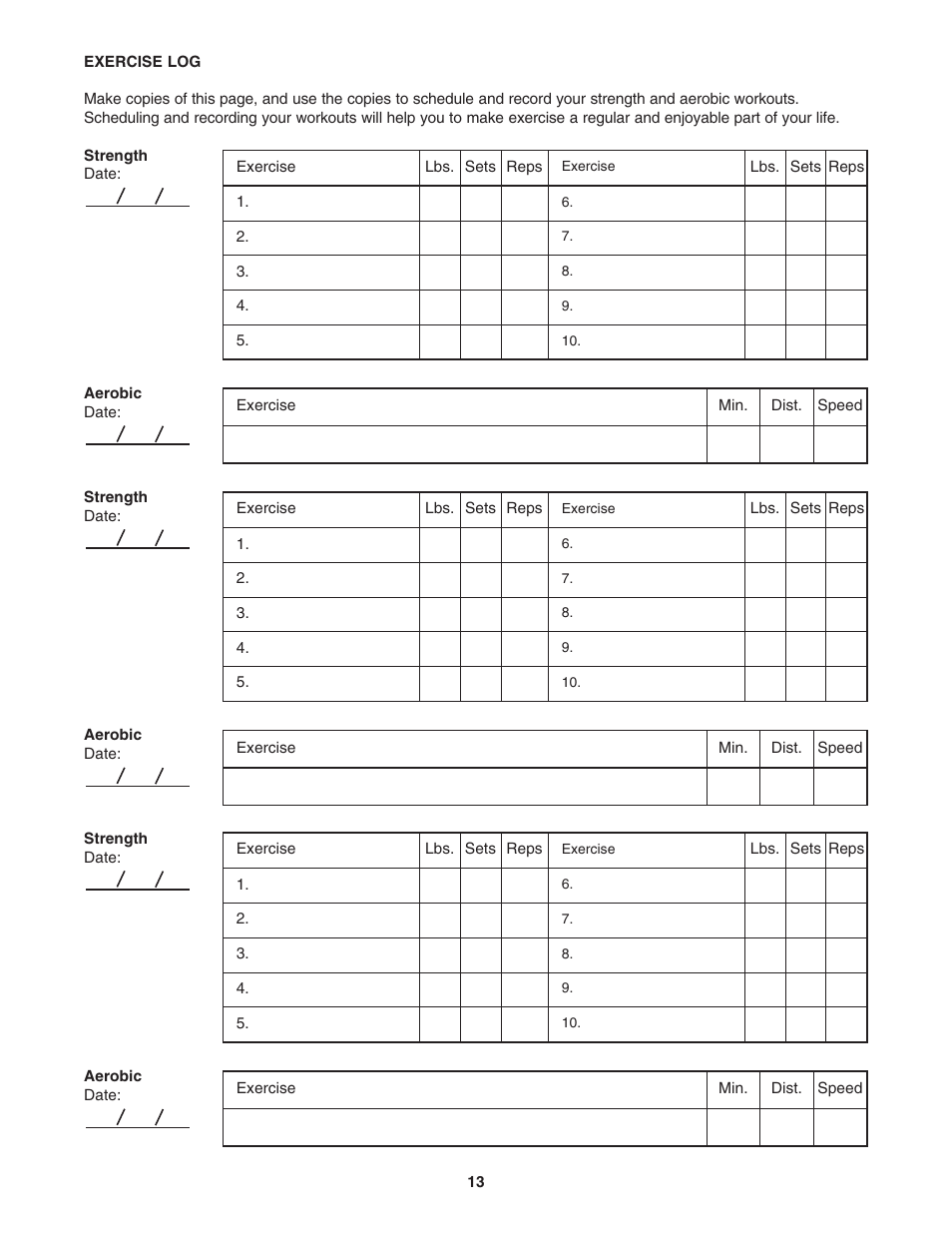 Gold's Gym Platinum GGBE0957.0 User Manual | Page 13 / 16
