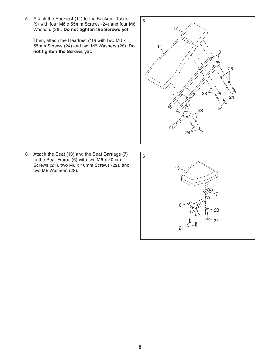 Gold's Gym Platinum GGBE0957.0 User Manual | Page 8 / 16