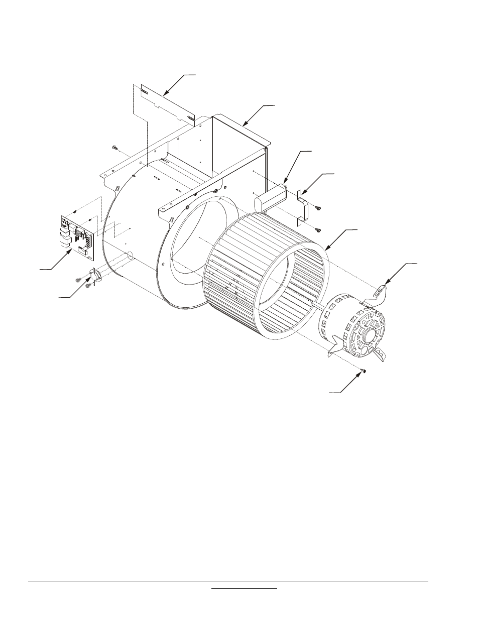 Blower assy | Goodman Mfg GDS80904BXCB User Manual | Page 6 / 10