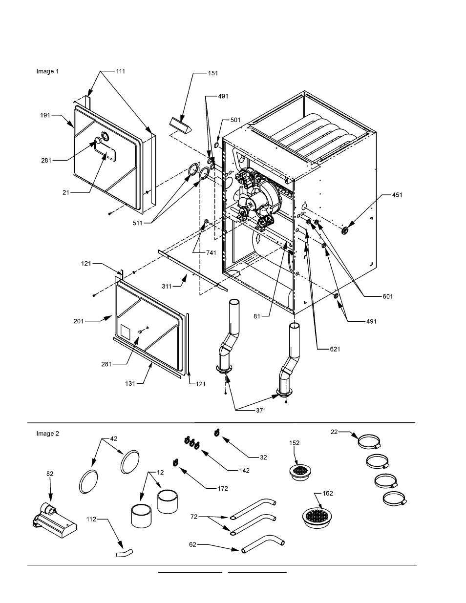 Cabinet | Goodman Mfg ACVC950714CXAA User Manual | Page 4 / 12