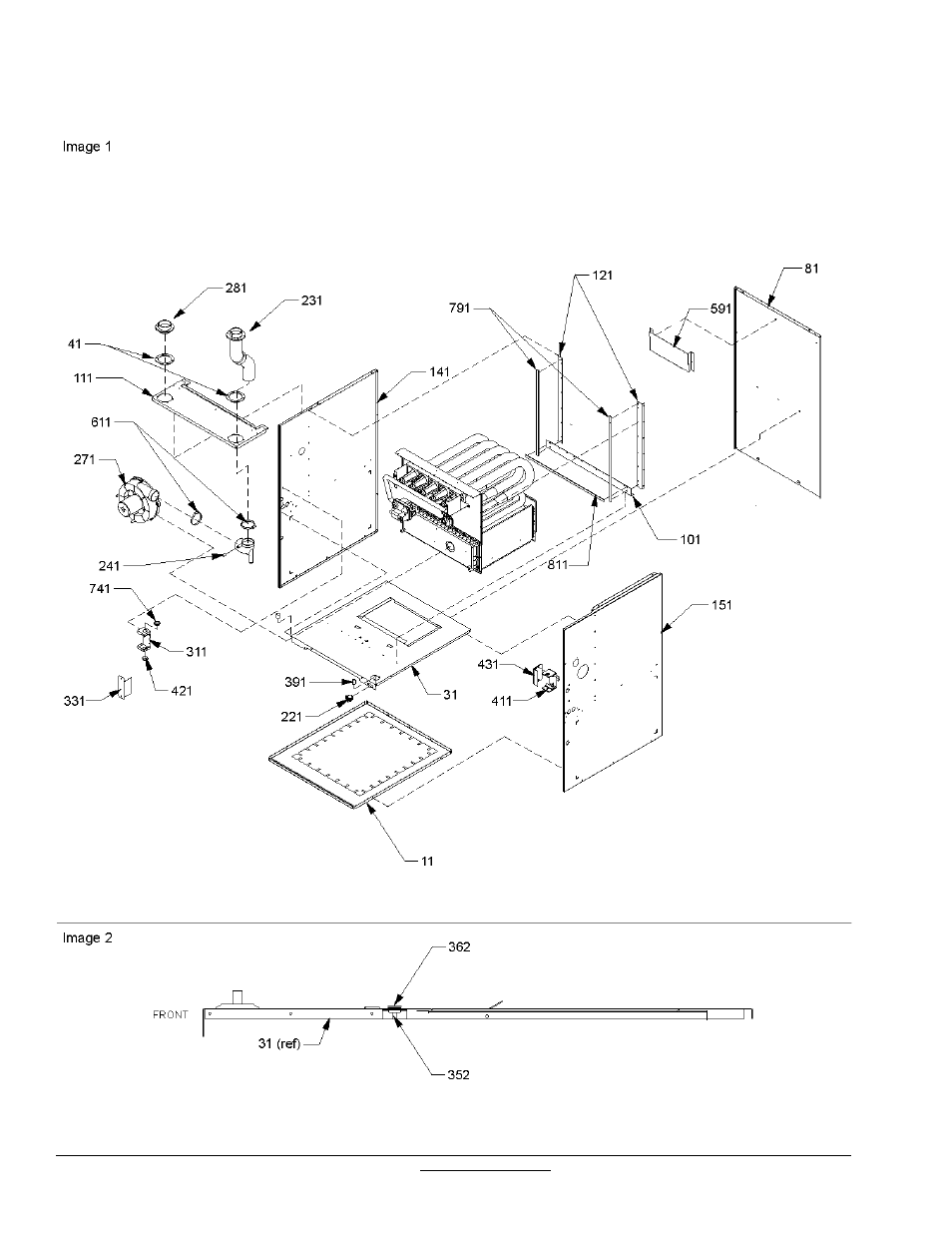 Chassis | Goodman Mfg GKS90904CXAD User Manual | Page 8 / 11