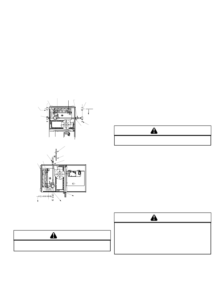 Warning | Goodman Mfg GAS-FIRED WARM AIR FURNACE GKS9 User Manual | Page 26 / 40