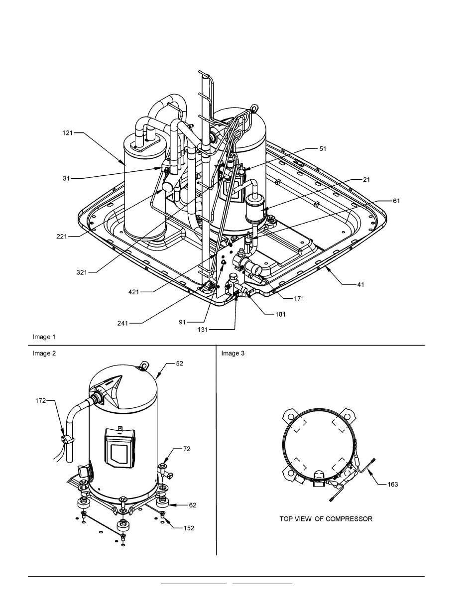 Compressor / tubing assembly | Goodman Mfg GSZ11 User Manual | Page 6 / 9
