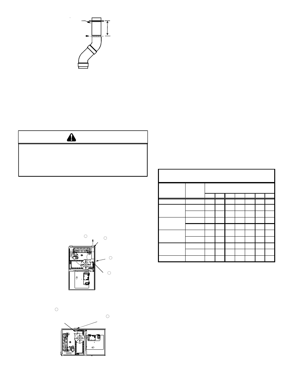 Warning | Goodman Mfg GKS9 User Manual | Page 15 / 36