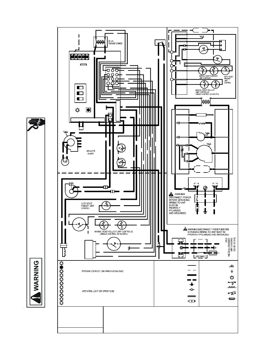 Wiring diagrams, Gch9*****x[aa,ab | Goodman Mfg 40'' 95% Gas Furnace GCH9 User Manual | Page 15 / 16
