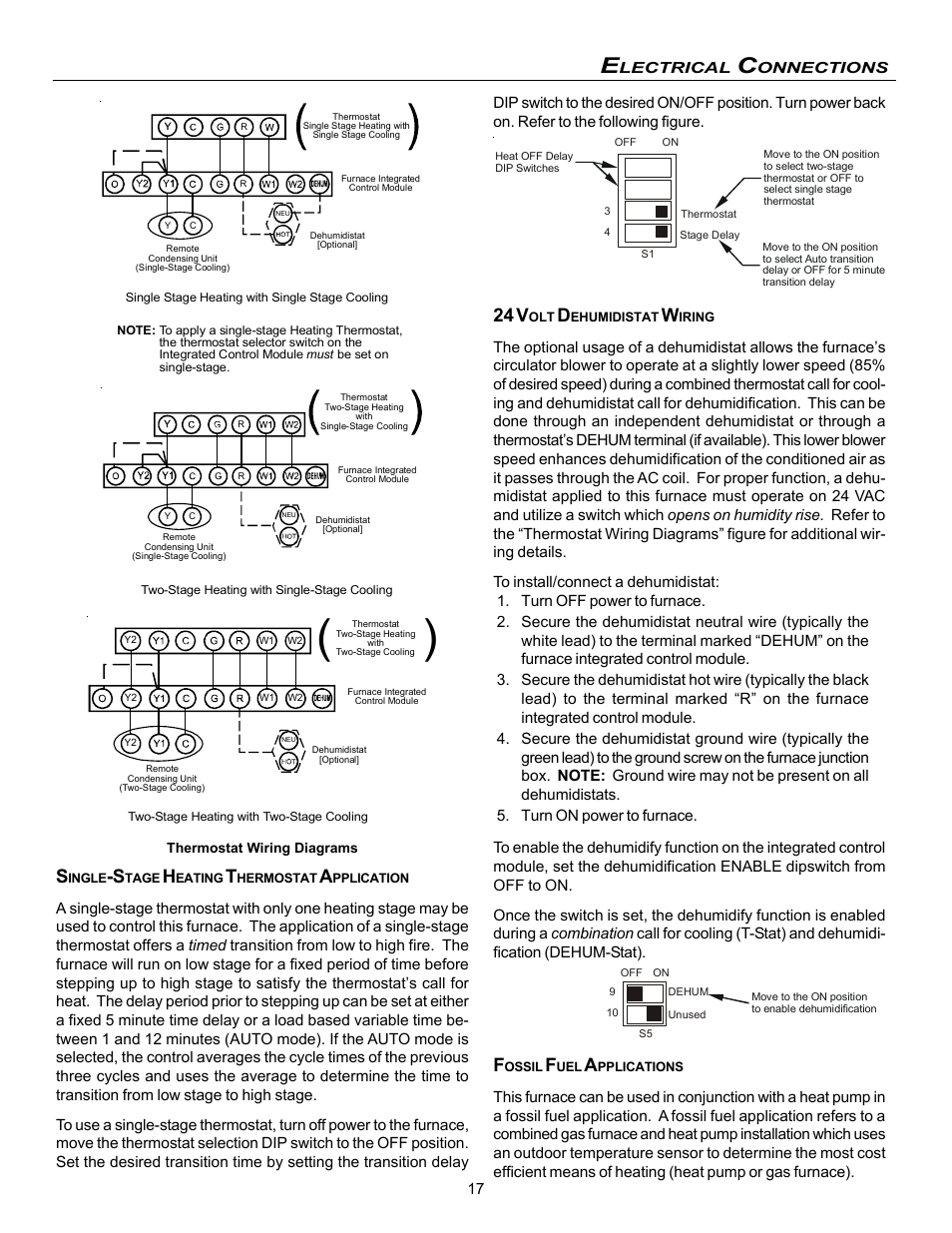 24 v | Goodman Mfg VC8 User Manual | Page 17 / 48