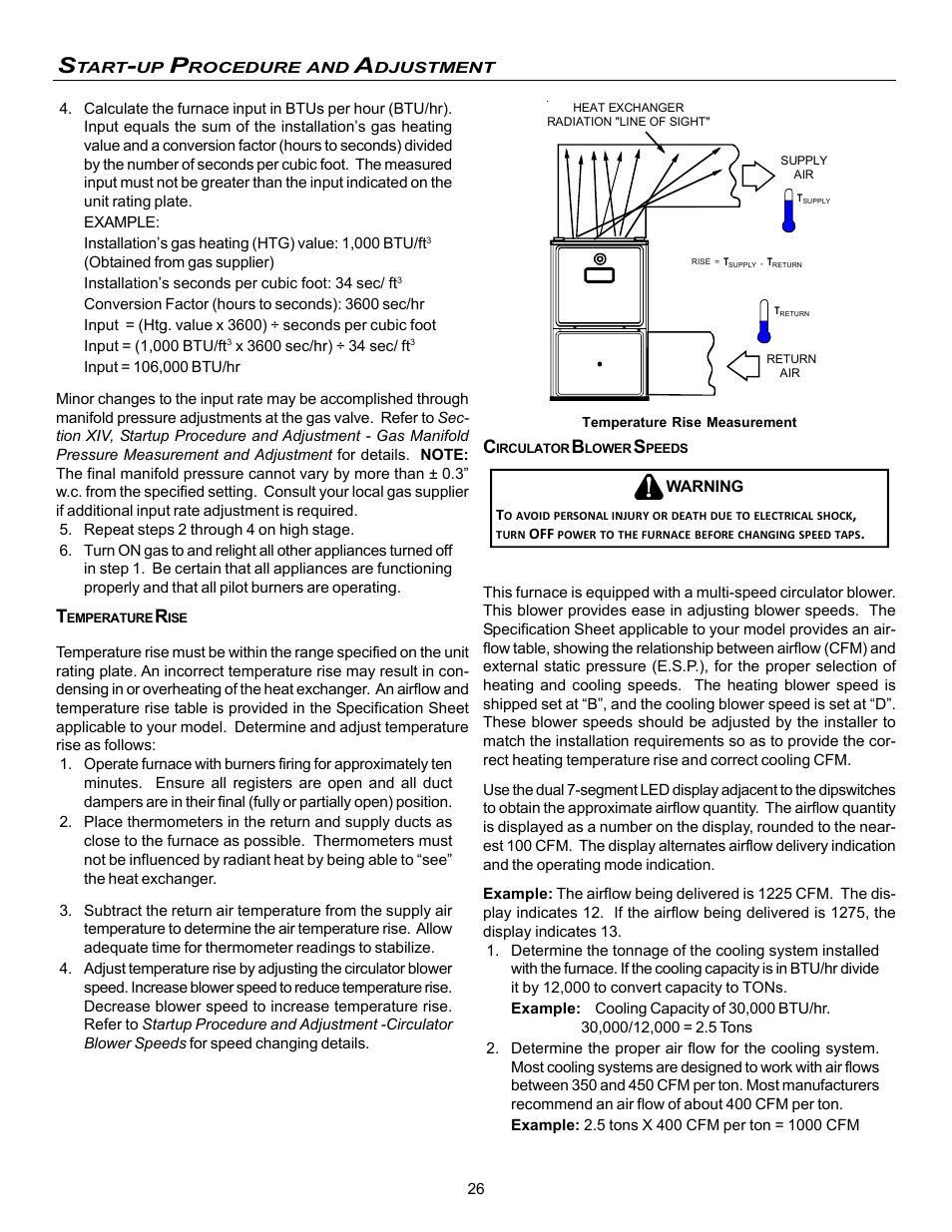 Goodman Mfg VC8 User Manual | Page 26 / 48