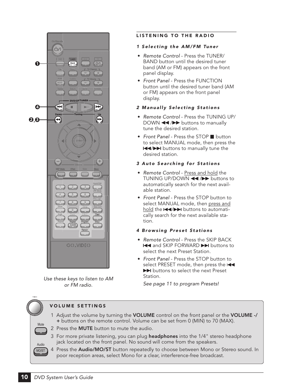 GoVideo DHT7100 User Manual | Page 16 / 42