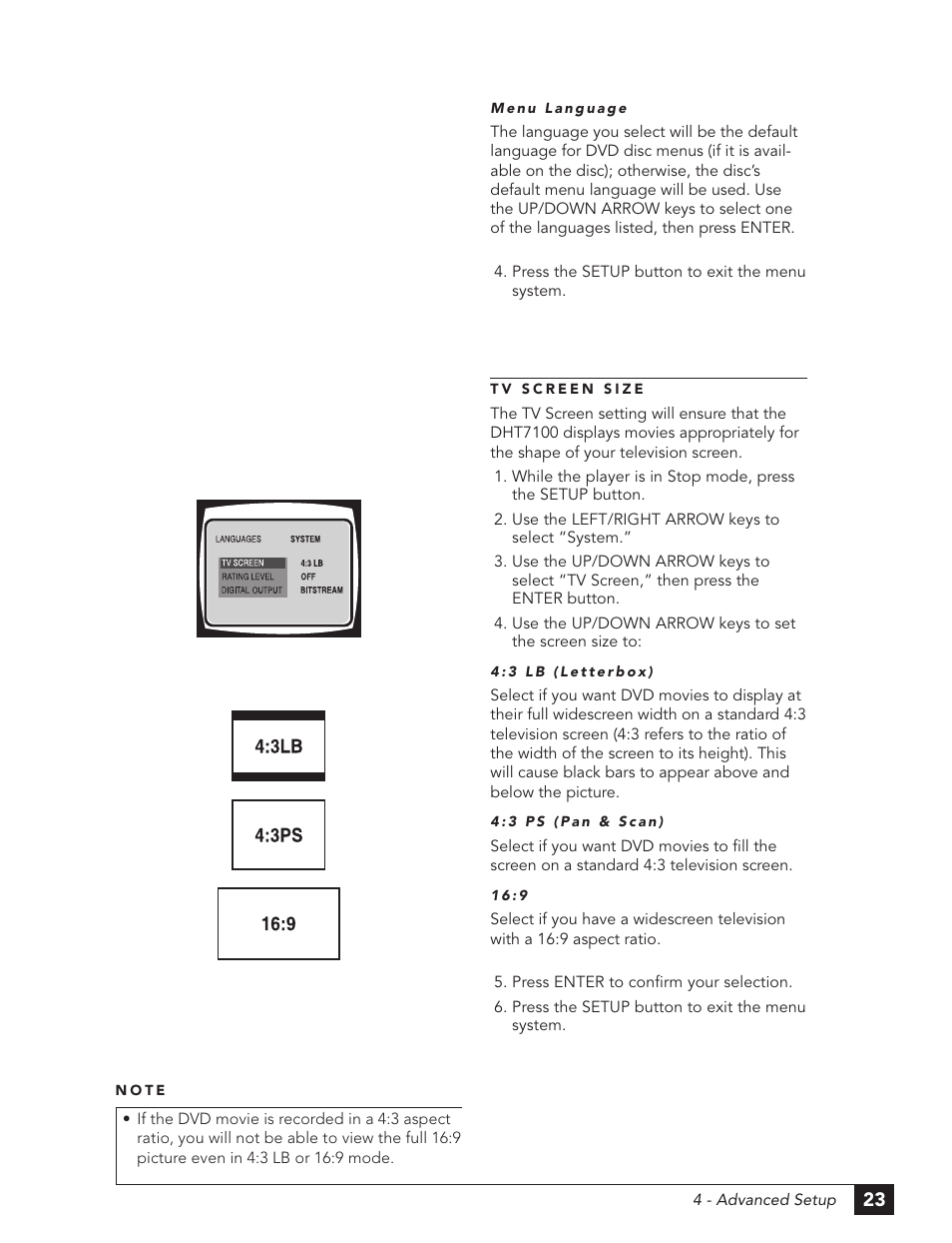 GoVideo DHT7100 User Manual | Page 29 / 42