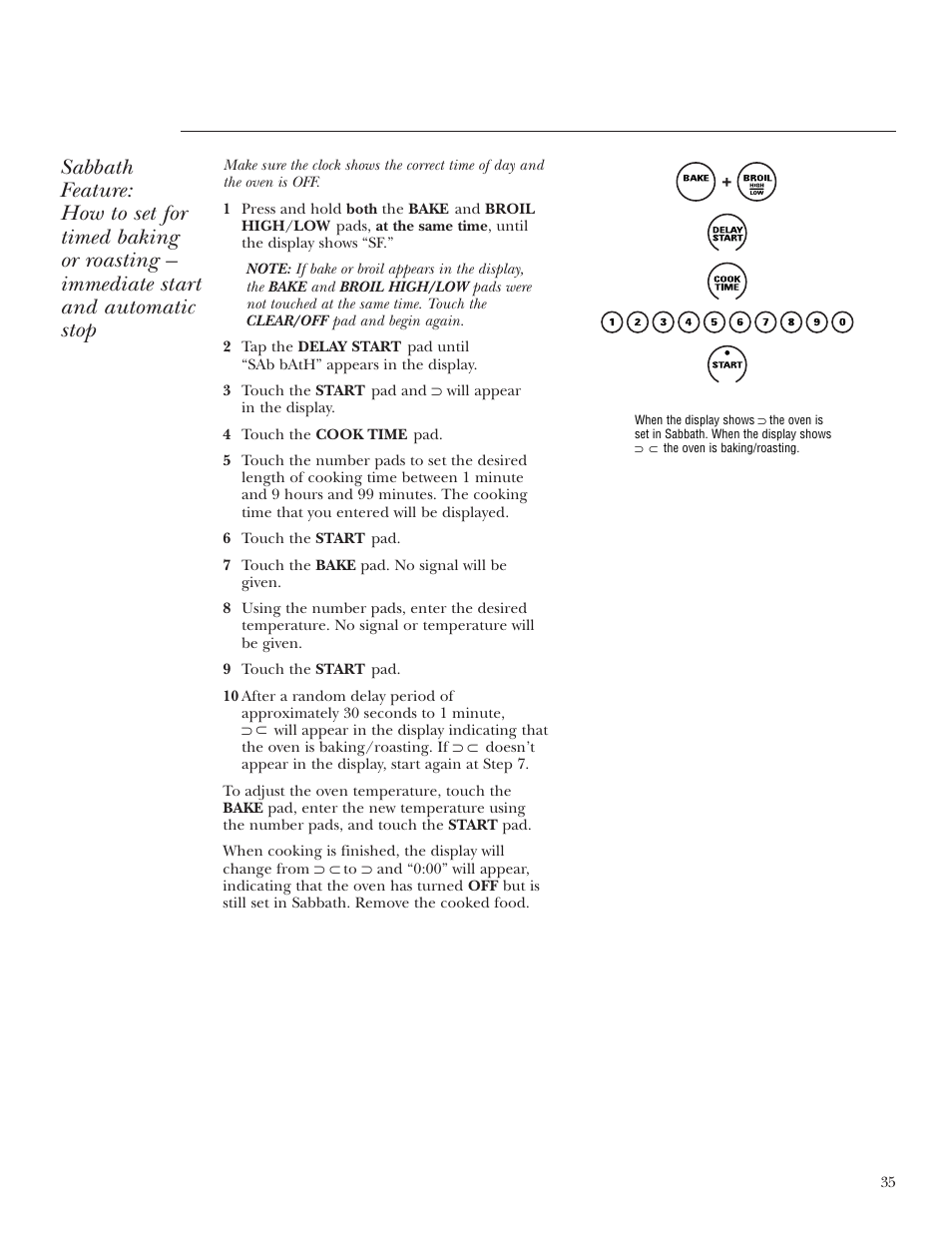 GE Monogram ZEK938 – 27 ″ Single Wall Oven User Manual | Page 35 / 136