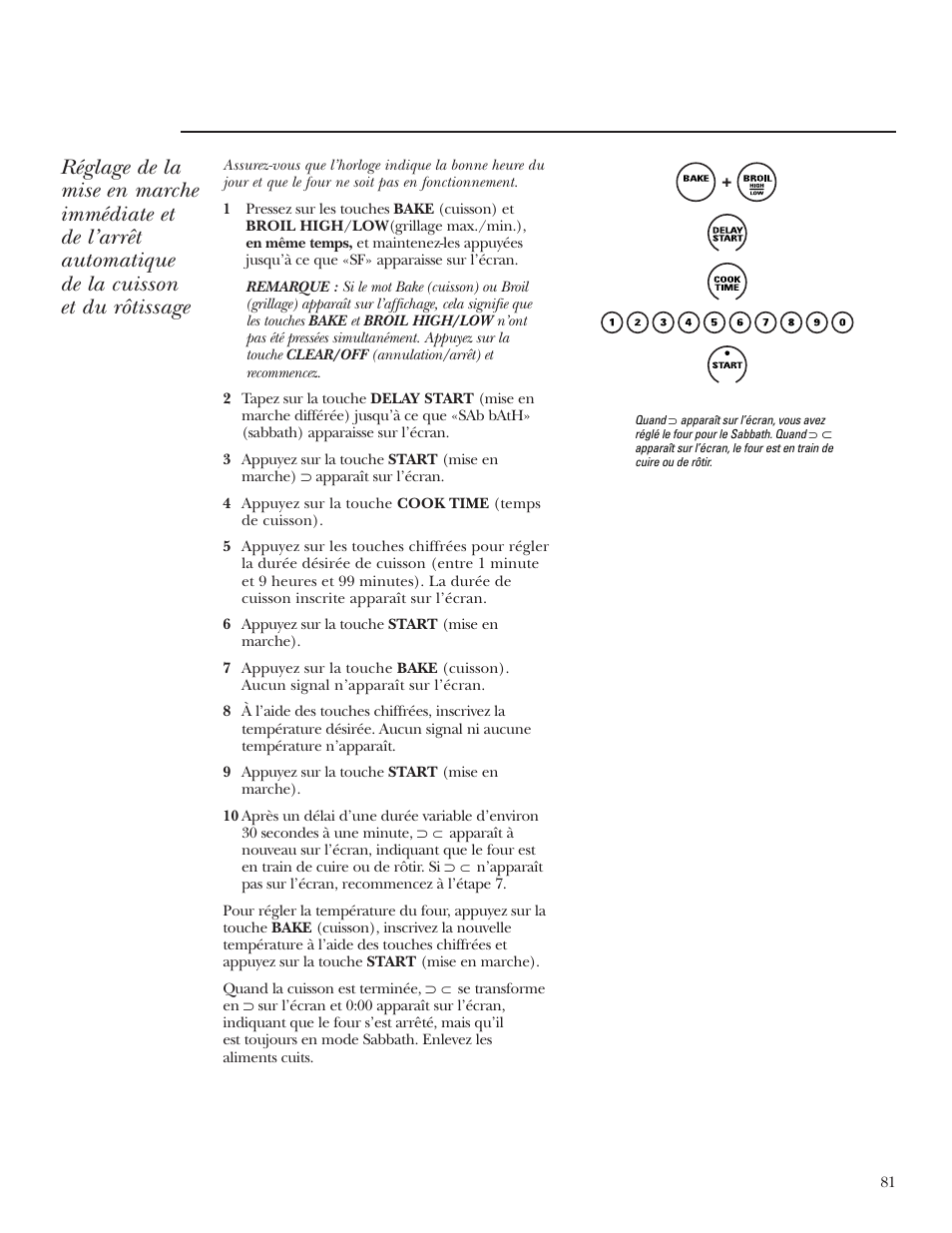 GE Monogram ZEK938 – 27 ″ Single Wall Oven User Manual | Page 81 / 136