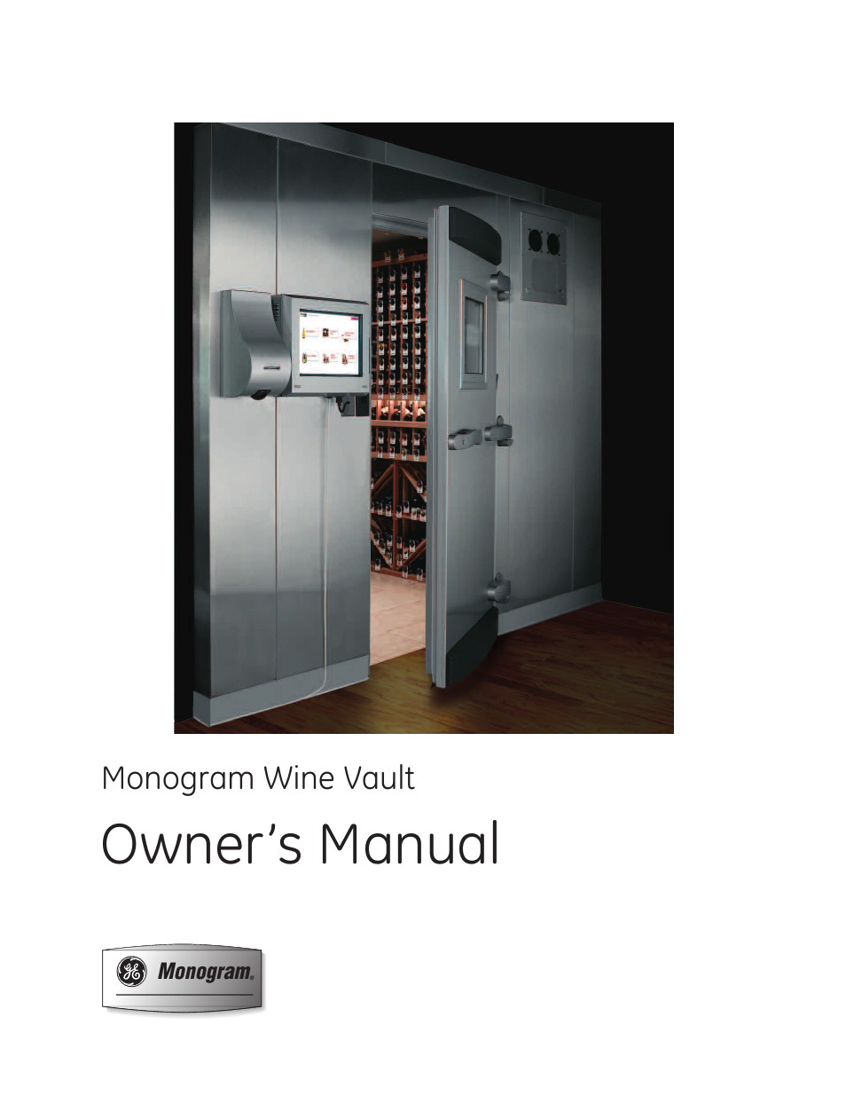 GE Monogram Wine Vault User Manual | 40 pages