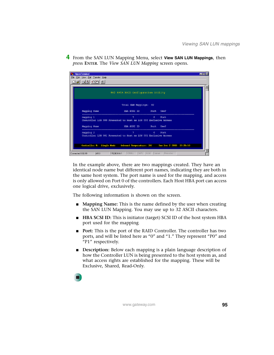 Gateway 840 VT-100 User Manual | Page 100 / 250